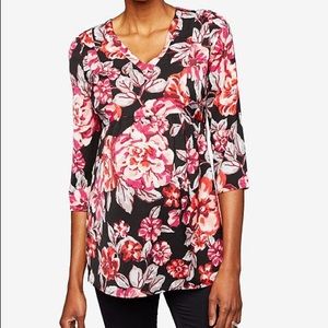 A Pea in the Pod floral tunic